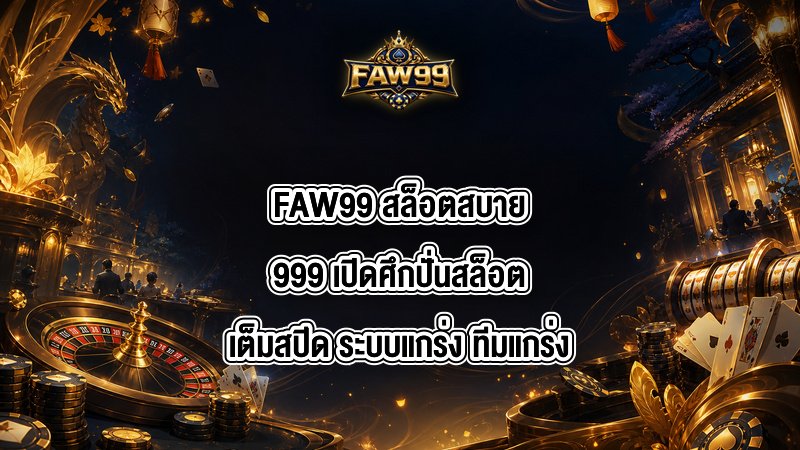 FAW99 สล็อตสบาย999
