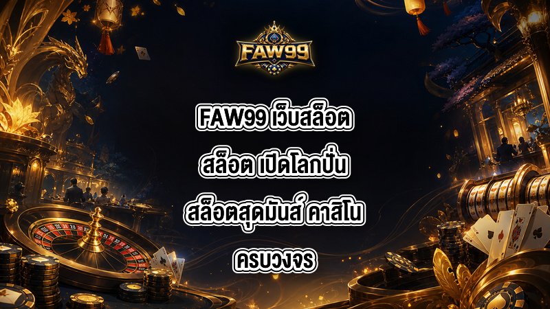 FAW99 เว็บสล็อตสล็อต